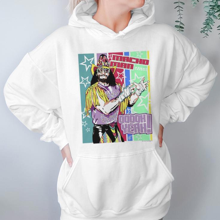 Randy Macho Man Savage Wrestling Hoodie Gifts for Women