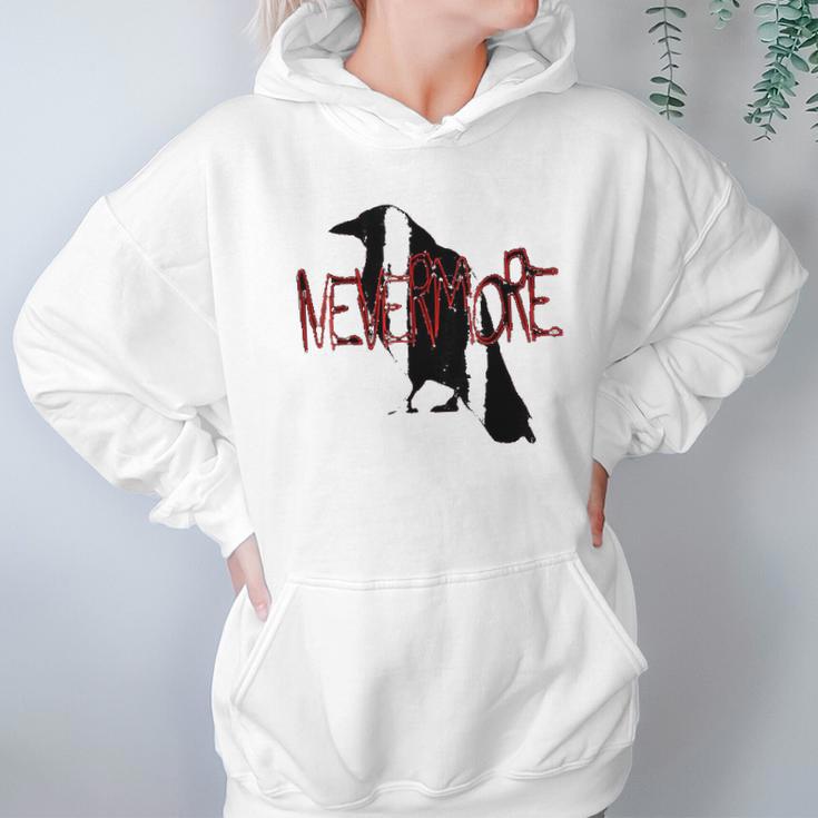 The Raven Nevermore Edgar Allan Poe Hoodie Gifts for Women