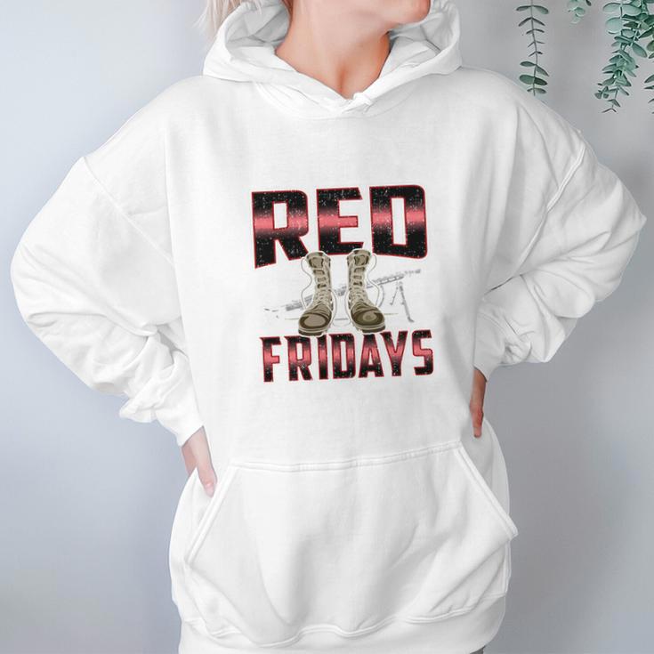 Remember Deployed Cousin Red Fridays Hoodie Gifts for Women