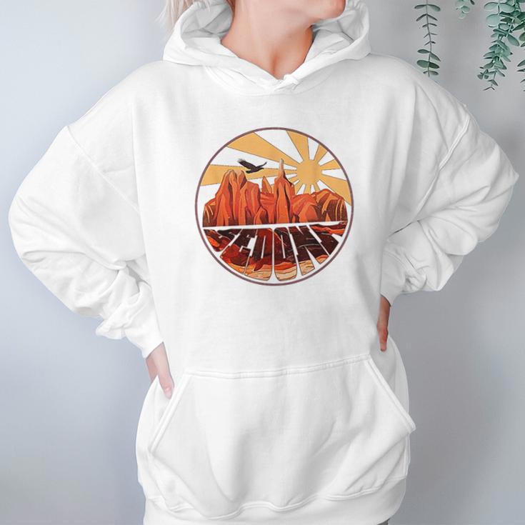 Retro Vintage Sedona Arizona Hoodie Gifts for Women