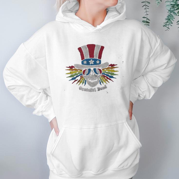 Ripple Junction Grateful Dead Uncle Sam Skull Hoodie Gifts for Women