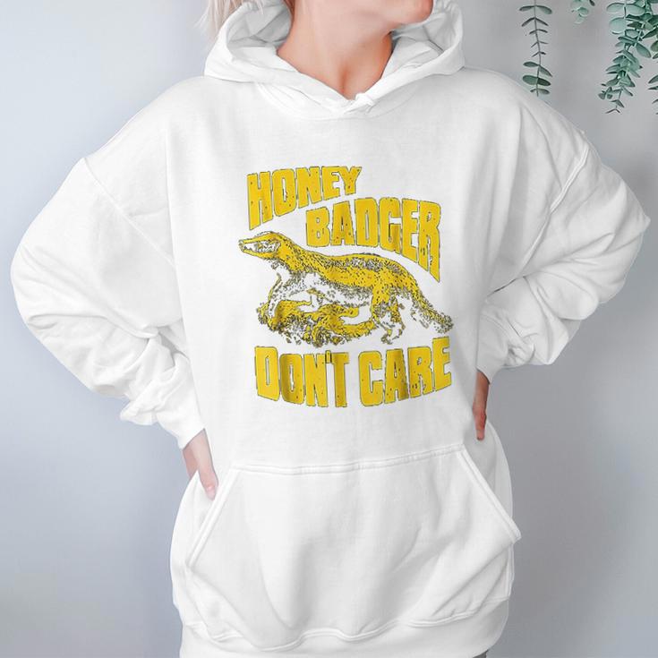 Ripple Junction Honey Badger Dont Care Illustration Hoodie Gifts for Women