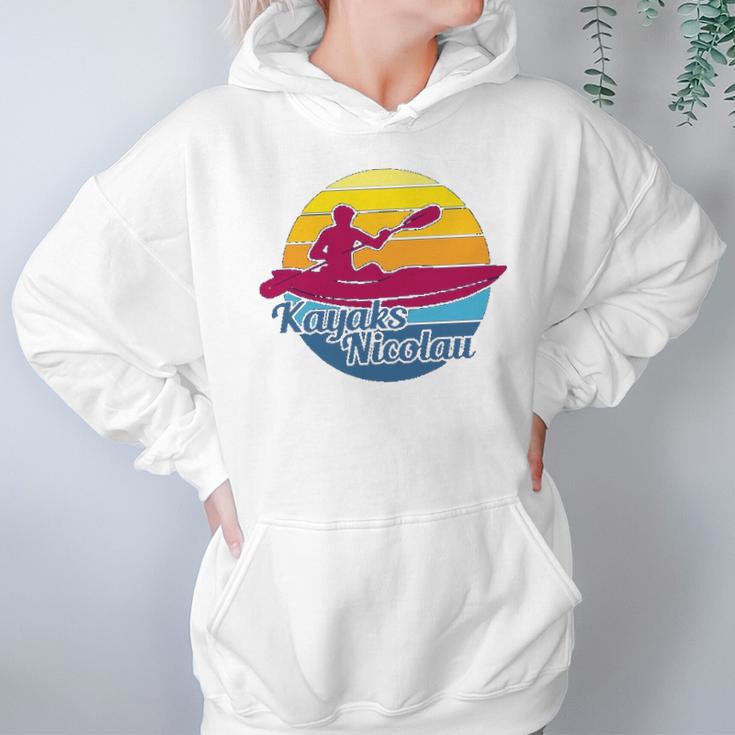 A Rough Day At Sea Is Better Than Any Day At The Office Kayaking Hoodie Gifts for Women