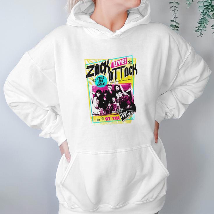 Saved By The Bell Zack Attack Live Hoodie Gifts for Women