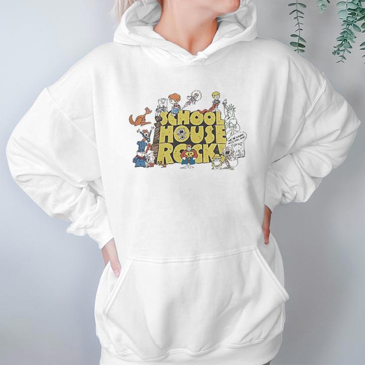 Schoolhouse Rock Mens Baseball Hoodie Gifts for Women