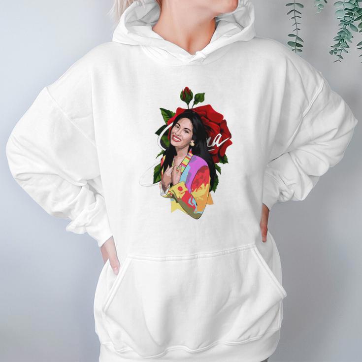 Selena Quintanilla Rose Hoodie Gifts for Women