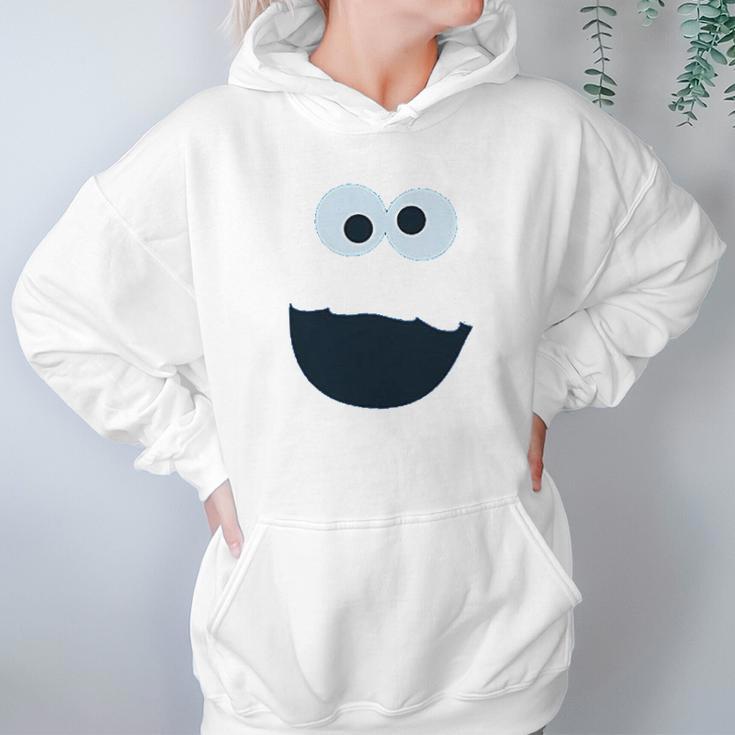 Sesame Street Cookie Monster Face Hoodie Gifts for Women