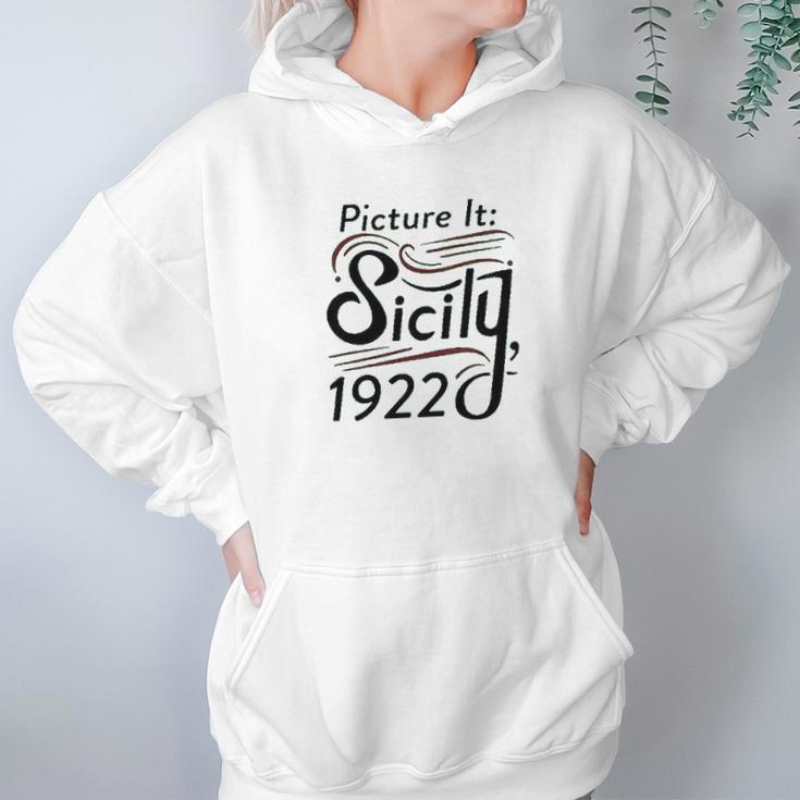 Sicily 1922 Television Funny Retro 80S Graphic Hoodie Gifts for Women