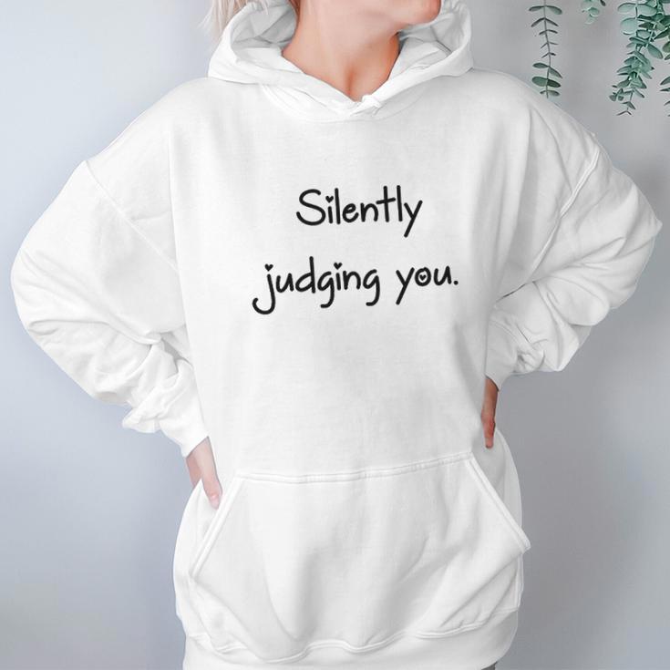 Silently Judging You Boss Baby Sarcasm Hoodie Gifts for Women