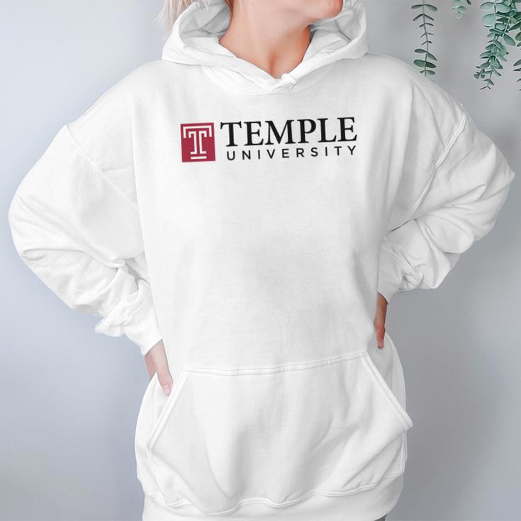 Simple Logo Temple University 2020 Hoodie Gifts for Women