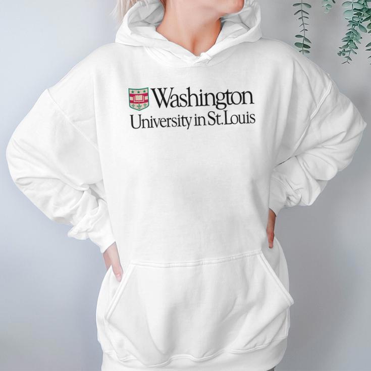 Simple Logo Washington University St Louis 2020 Hoodie Gifts for Women