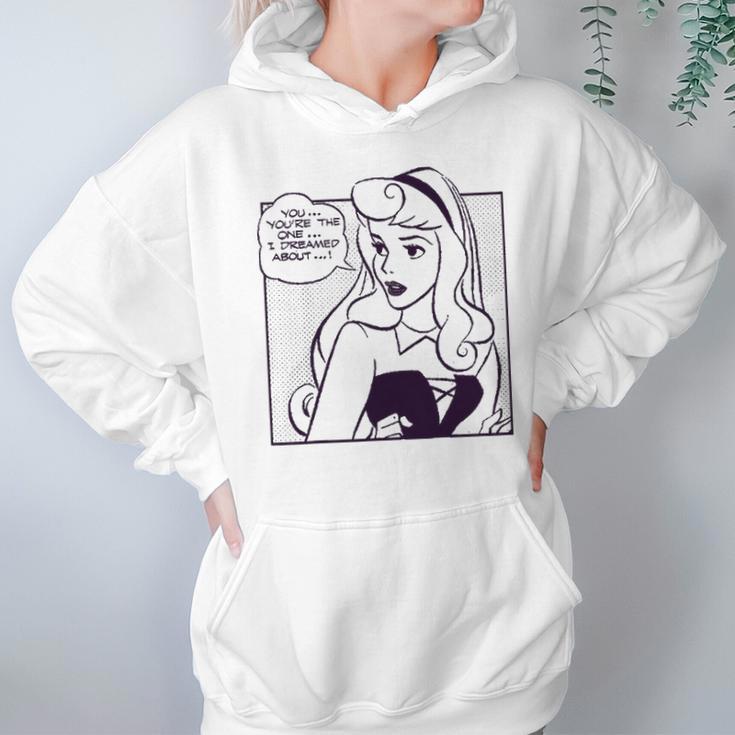 Sleeping Beauty Youre The One I Dreamed About Comic Hoodie Gifts for Women