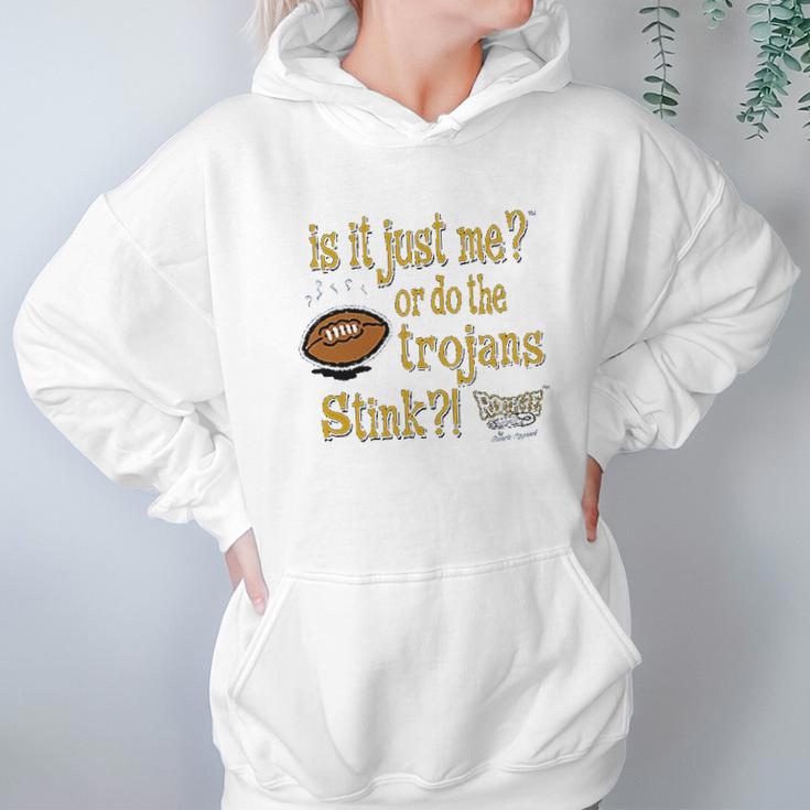 Smack Apparel Nd Fighting Irish Fans Is It Just Me Hoodie Gifts for Women