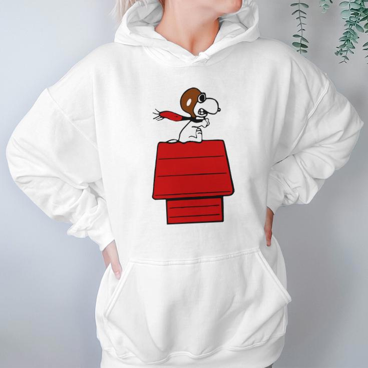 Snoopy Flying Ace Hoodie Gifts for Women