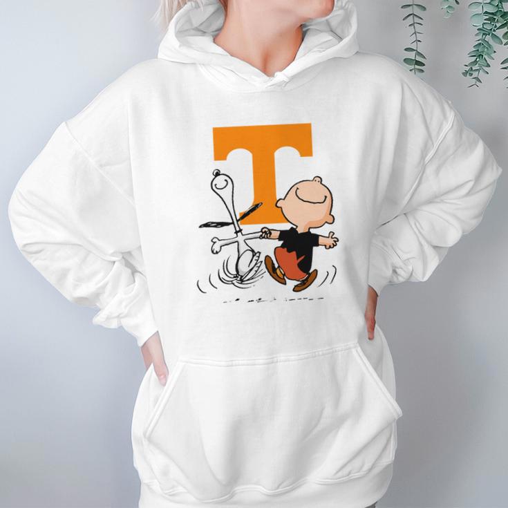 Snoopy Tennessee Volunteers Fans Hoodie Gifts for Women