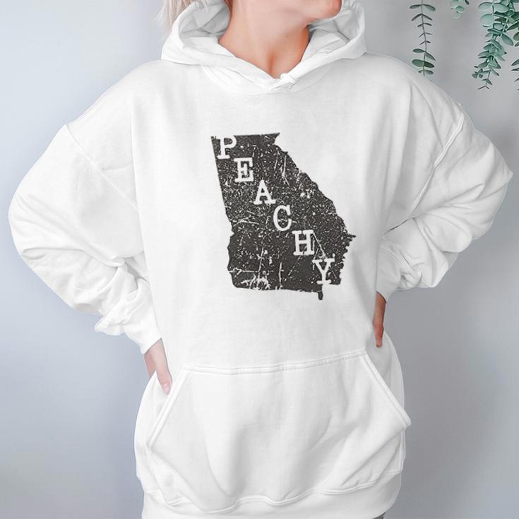 Soffe Peachy Map Hoodie Gifts for Women