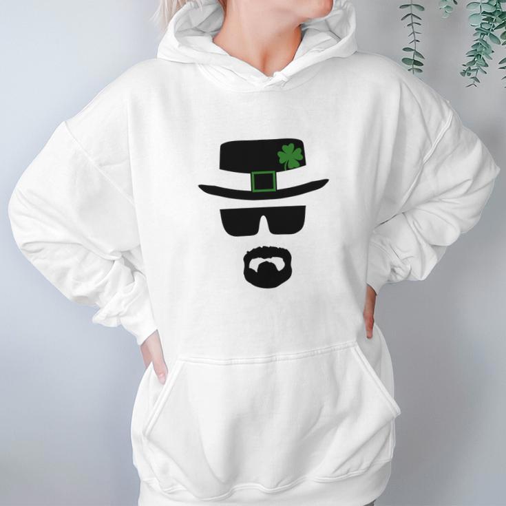 St Patricks Day Heisenberg Inspired Irish Men Hoodie Gifts for Women