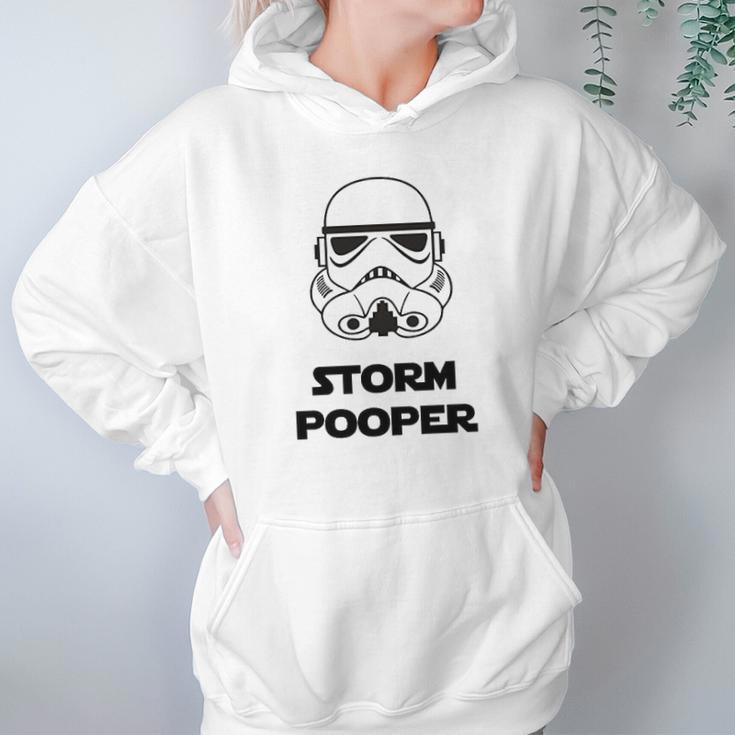 Storm Pooper Space Romper One Piece Hoodie Gifts for Women