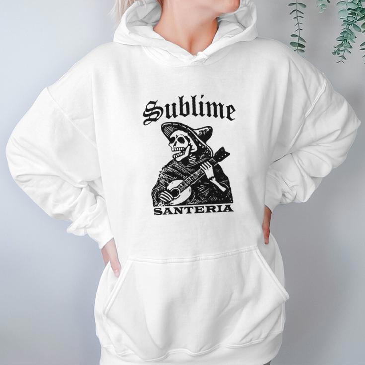 Sublime Santeria Skeleton Hoodie Gifts for Women