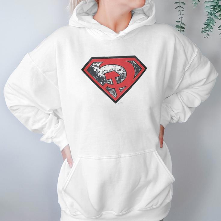 Superman Red Son Symbol Hoodie Gifts for Women