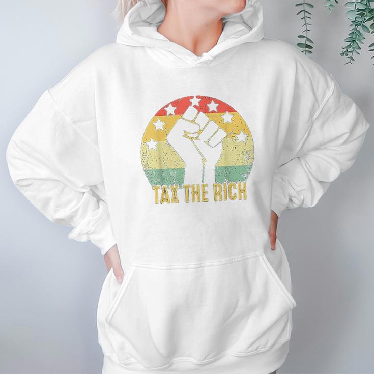 Tax The Rich Vintage Hoodie Gifts for Women