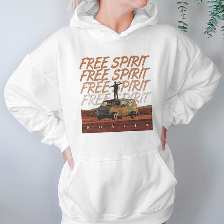 Threadz Free Spirit Khalid Hoodie Gifts for Women