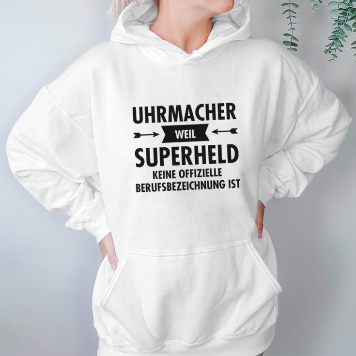 Uhrmacher - Superheld Hoodie Gifts for Women