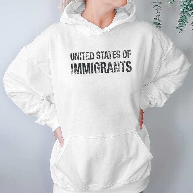 United States Of Immigrants Hoodie Gifts for Women