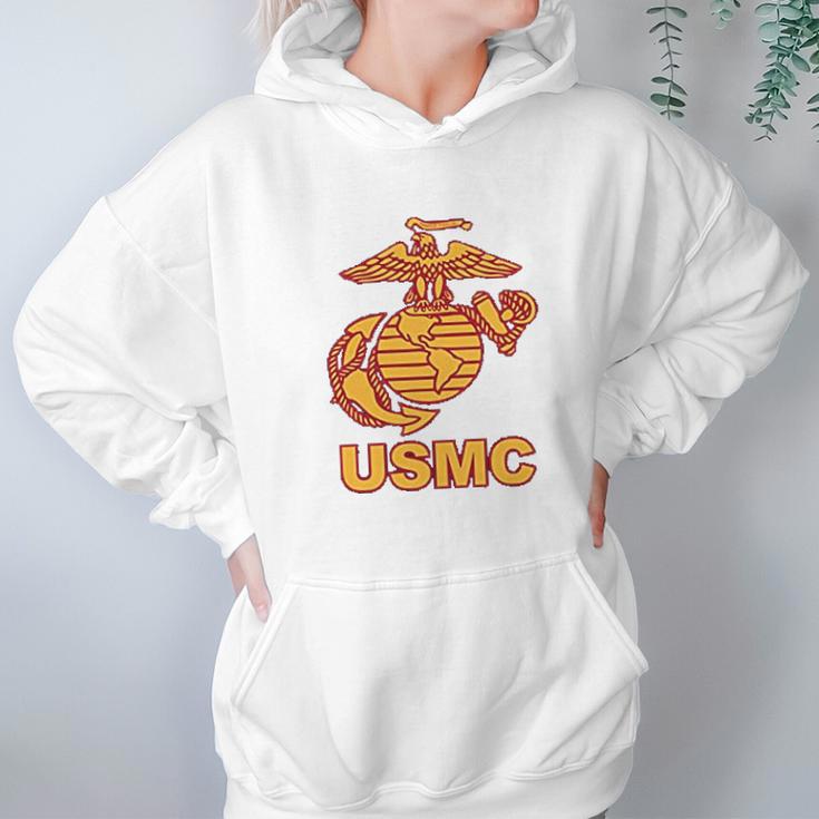 Us Marines Usmc Eagle Graphic Hoodie Gifts for Women