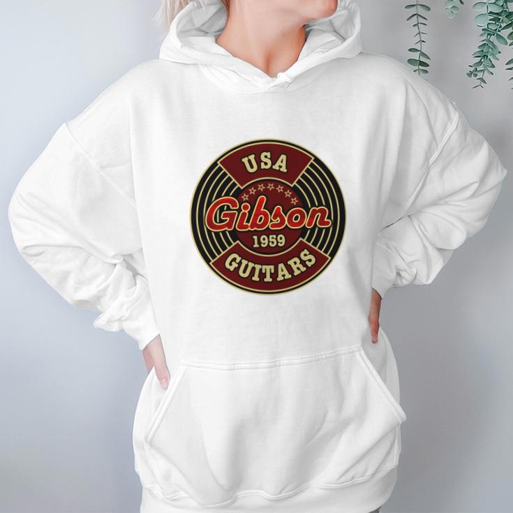 Usa Gibson Guitars 1959 Hoodie Gifts for Women