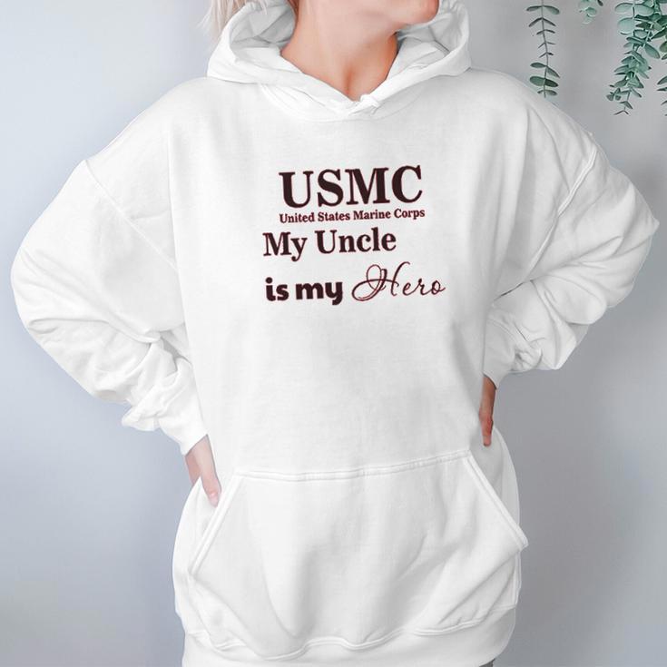 Usmc My Uncle Is Hero Hoodie Gifts for Women