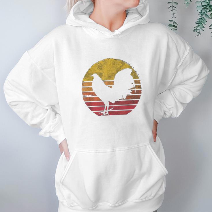 Vintage Cock Fight Hoodie Gifts for Women