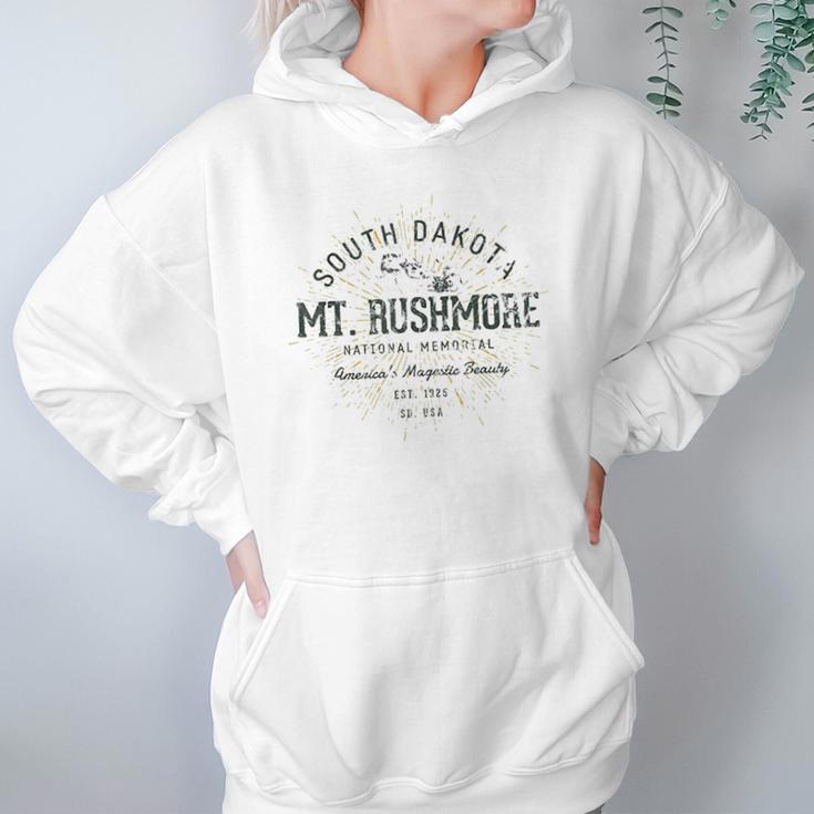 Vintage Mount Rushmore National Memory Hoodie Gifts for Women