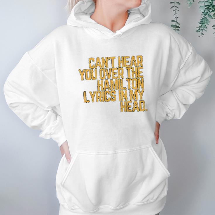 Vintage Historic Hamilton Quote Hoodie Gifts for Women