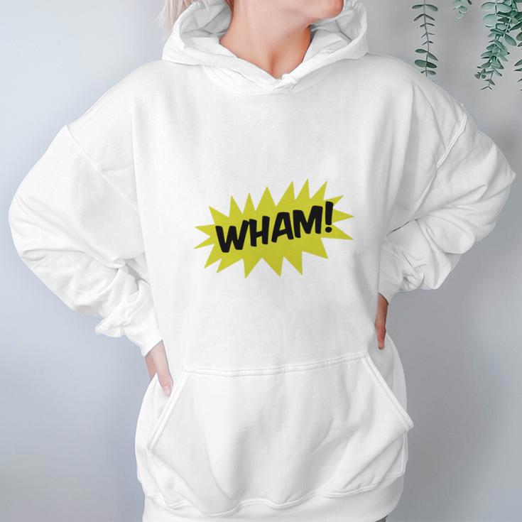 Wham With Starburst Comic Hero Baseball Cap Hoodie Gifts for Women