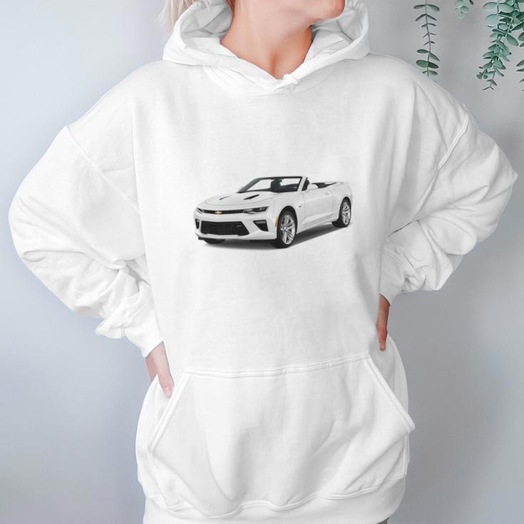 White Camaro Hoodie Gifts for Women