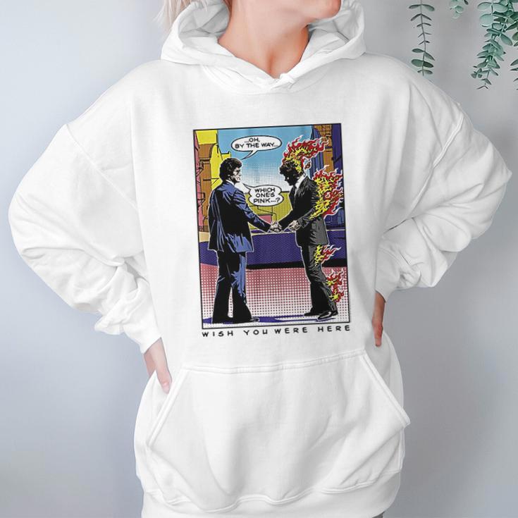 Wywh Pop Art Burning Man Hoodie Gifts for Women