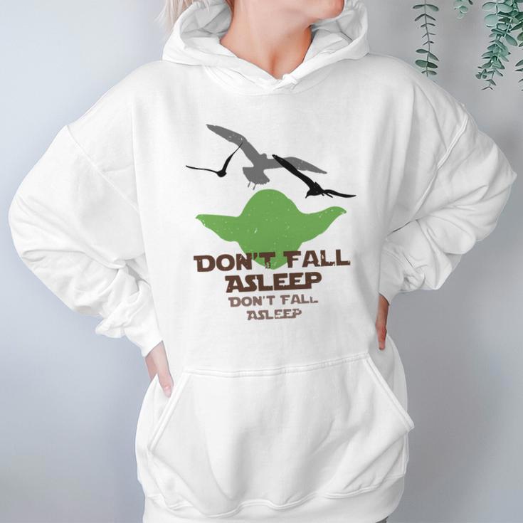 Yoda Seagulls Dont Fall Asleep Shirt Hoodie Gifts for Women