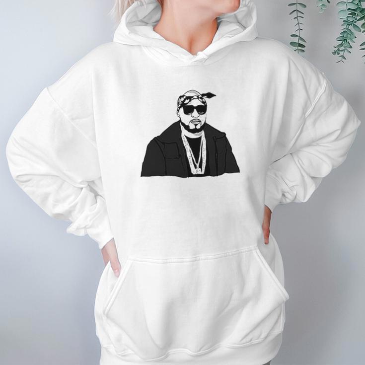 Young Jeezy White Hoodie Gifts for Women