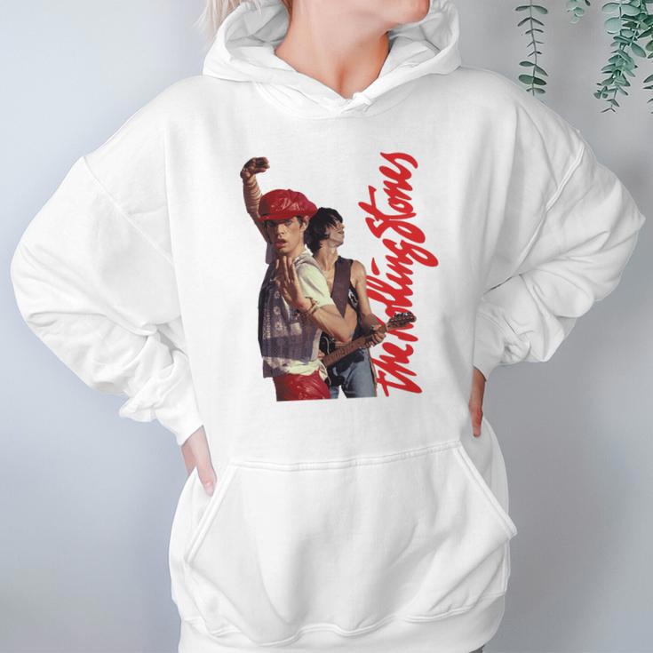 Young Mick Jagger And Keith Richards Hoodie Gifts for Women