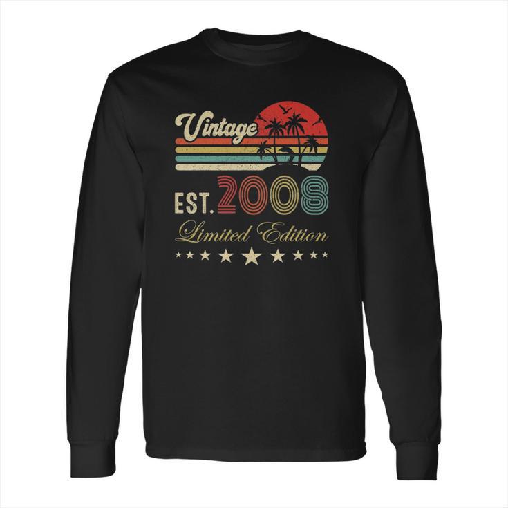 14Th Birthday Vintage Limited Edition 14 Birthday Long Sleeve T-Shirt