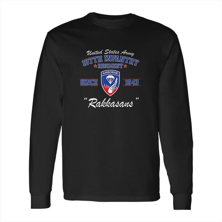 187Th Infantry Regiment Rakkasans Long Sleeve T-Shirt