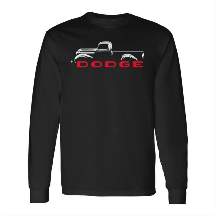 1939 1947 Dodge Pickup Truck Long Sleeve T-Shirt