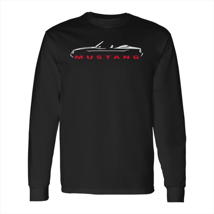 1983 1986 Mustang Convertible Long Sleeve T-Shirt