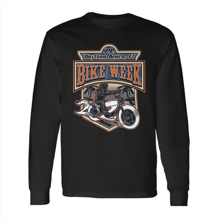 2020 Bike Week Daytona Beach Rider Long Sleeve T-Shirt