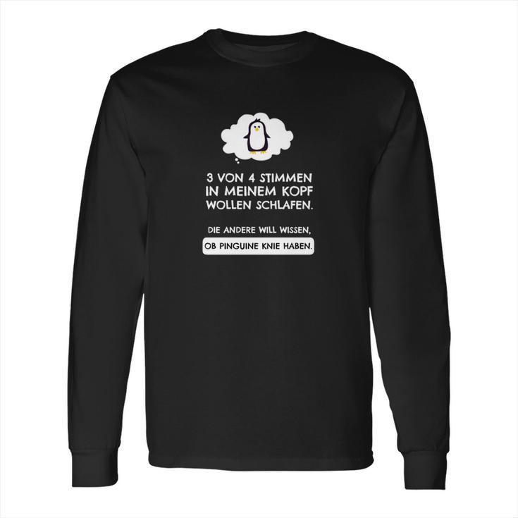 3 Von 4 Stimmen Long Sleeve T-Shirt