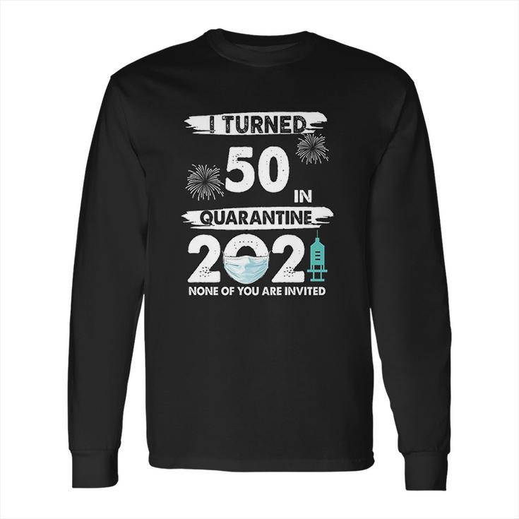 51St Birthday February 1971 Vintage I Turned 51 Long Sleeve T-Shirt