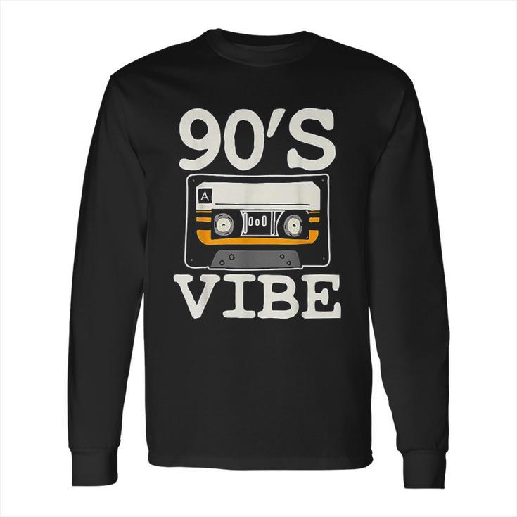 90S Vibe Vintage Cassette Long Sleeve T-Shirt