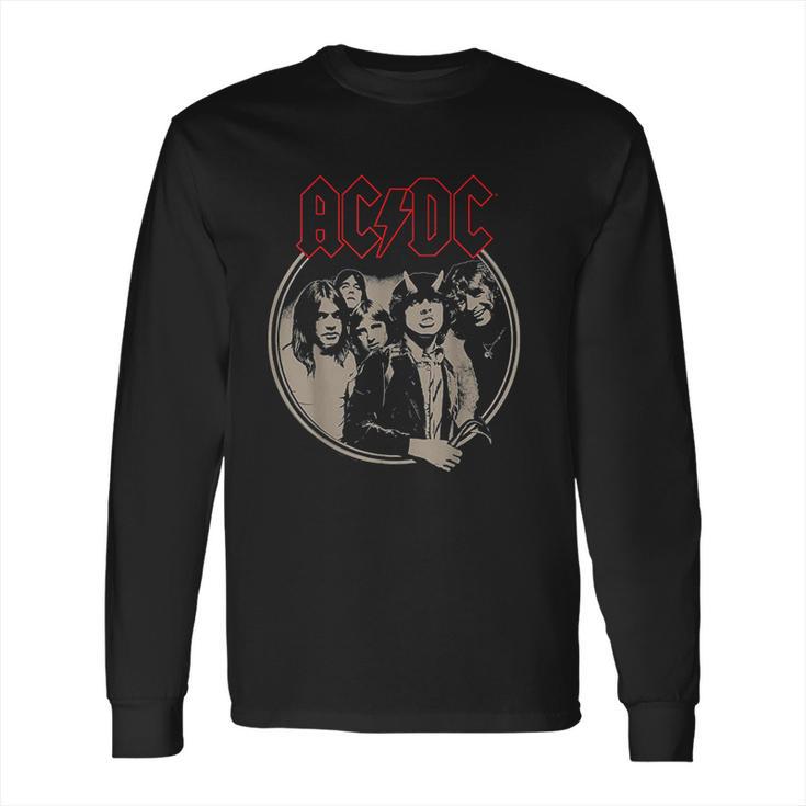 Acdc Print Design Long Sleeve T-Shirt