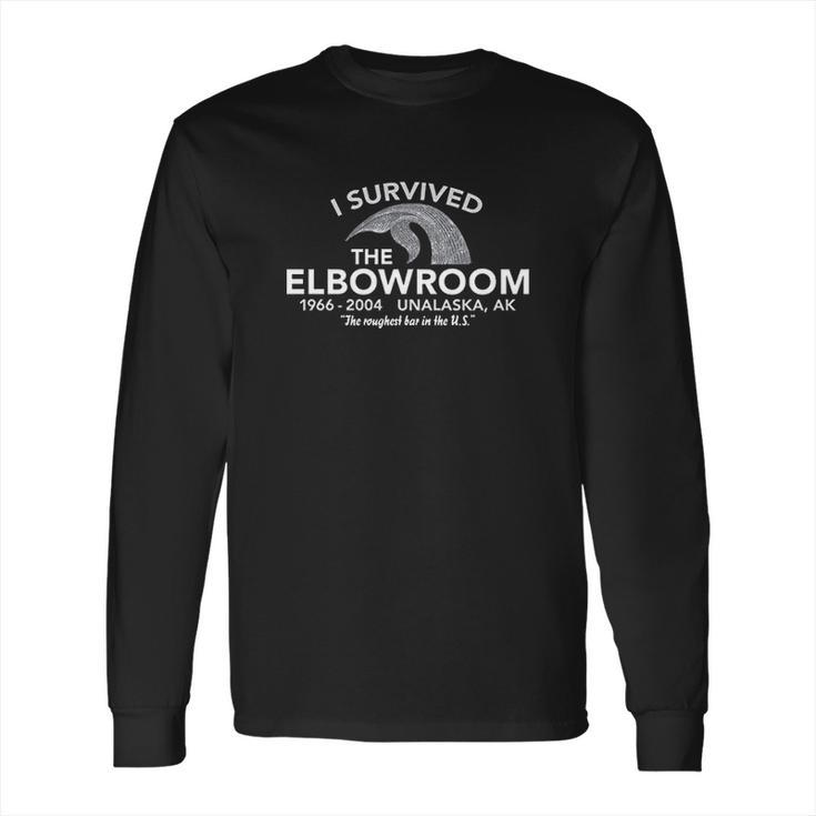 Alaska Old School Crabbers Elbow Room Survivors Sweatshirt Long Sleeve T-Shirt